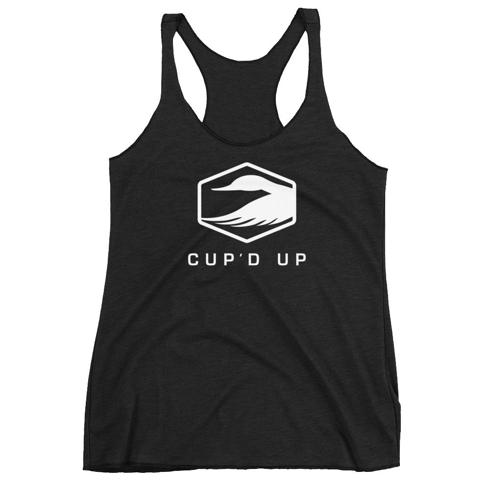 Women's Cup'd Up Racerback Tank – Cup'd Up Co.